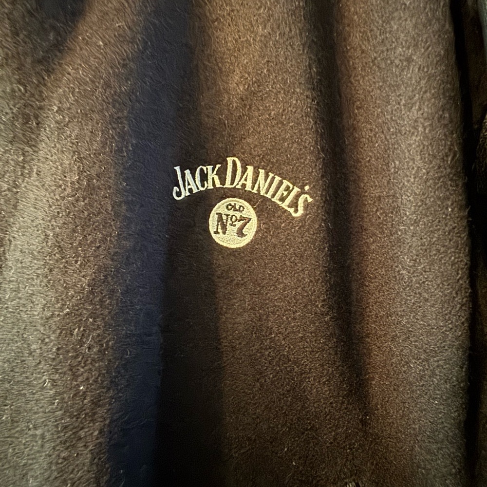 Jack Daniels Leather and Wool Old No 7 Men’s Jacket Fully Lined Sz XL ,  Bomber